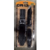 Image 1 : New Jabes Cutlery Survival Series Black Serrated Blade Knife With Belt Sheath 