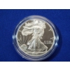 Image 2 : 2001-W American Eagle Proof - 1 Ounce .999 Fine Silver - With Box & CoA