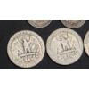 Image 7 : Assorted 90% Silver U.S Coins & 1918 Canadian 10 Cent .925 Silver Coin -U.S Face Value: $0.85