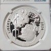 Image 2 : NGC PF70 ULTRA CAMEO 2024-P 1 oz .999 Fine Silver Medal Liberty & Britannia FDOI