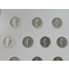 Image 5 : First Commemorative Mint Last 10 Years of Mercury Silver Dimes - 1936-1945 - 10 Silver Dimes Total