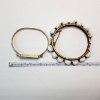 Image 4 : Two Gold-Tone Fashion Bangle Bracelets
