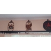 Image 2 : As Shown - Wall grouping Of Collectible Plaques Including Fire House Themed Plaque