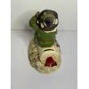 Image 3 :  Wizard of Oz Scarecrow Ceramic Coin Bank produced by Enesco 1999 - ~9" Tall
