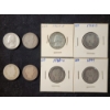 Image 1 : $2 Face Value in Assorted 90% Silver Quarters Including Barbers & Washington Head