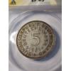 Image 2 : ANACS EF45 Graded 1951-D 5M West Germany Silver Coin - 62.5% Silver