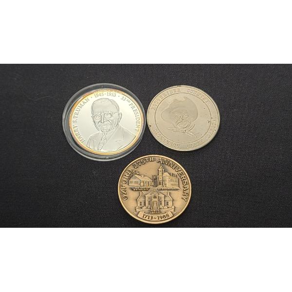 Assorted Commemorative Coin & Medals
