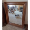 Image 1 : PICKUP IN CANTON - Excellent Condition 26''x32'' Wood Frame Mirror