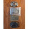 Image 1 : *Pick Up At Louisville Home - No Shipping Available* Four Collectable Mens Vintage Belt Buckles 