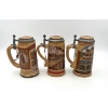 Image 1 : Lot of 3 Anheuser-Busch Steins From the Classic Collection.  '88, '89, '90