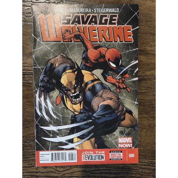 Marvel 006 Savage Wolverine Comic In Great Condition