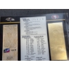 Image 2 : Authentic 2013 Super Bowl XLVII NFL Football Ticket & 24K Gold Plated Ticket - Mint Condition