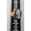 Image 7 : Vintage Men's 10K Yellow Gold Hermes Hardstone Cameo Ring - Size 11 - Weight: 9.1g