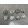 Image 2 : 90% Silver U.S. Quarters - FV $2.00 - Various Years 