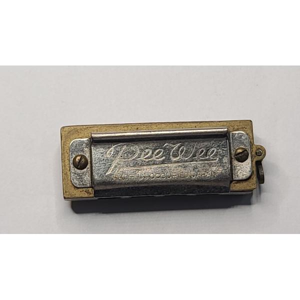 Vintage Post-WWII Occupied Japan "Pee Wee" Miniature Novelty Harmonica