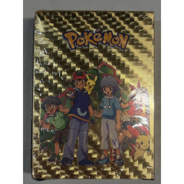 Sealed Pokemon Gold Foil Trading 55 Card Set - Limited Edition Set - Mint Condition