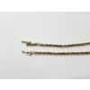 Image 2 : 14K Gold Twist Chain 18.5" Necklace Total Weight: 7.6g