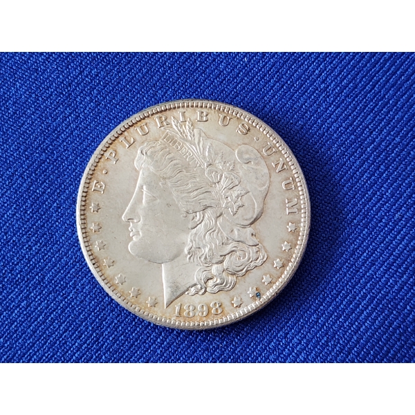 1898-O 90% Silver Morgan Dollar