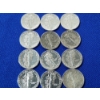 Image 8 : x12 Assorted Years 90% Silver Mercury Dimes Including BU-Like FV: $1.20