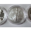 Image 5 : American Eagle 20th Anniversary Silver Coin Set - Includes (3) .999 Fine Silver Eagles
