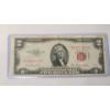 Image 1 : Series 1953 $2 Red Seal United States Bank Note  With Priest & Humphrey Signatures - Face Value: $2.