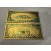 Image 2 : 24K Gold Plated Gold Bank Notes - Collectible Artwork - Incredible Detail