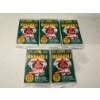 Image 1 : 5 - 1991 Score Series 1 Unopened Baseball Card Wax Packs - Mint Condition - 16 Cards Per Pack