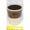 Image 10 : Vintage Toleware Tray, Nut Chopper/Grinder & Small Two-Tone Stoneware Crock