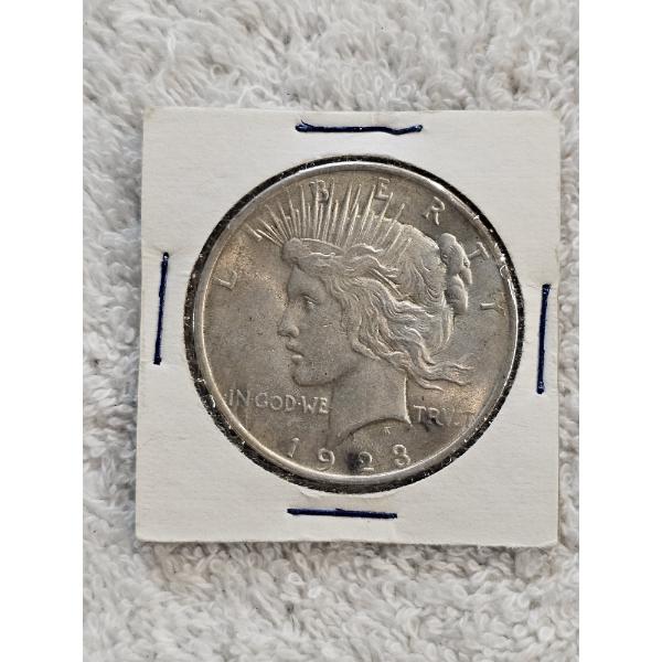 1923 United States 90% Silver Peace Dollar
