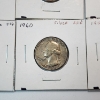 Image 6 : Six Assorted Years 90% Silver United States Washington Quarters FV: $1.50