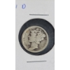 Image 2 : KEY DATE United States 1921-D 90% Silver Mercury Dime - Mintage of 1,080,000
