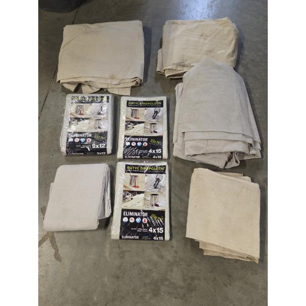 Various Sized Drop Cloth Group