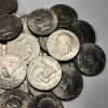 Image 5 : x34 Assorted United States Eisenhower Dollars - FV: $34.00