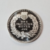 Image 3 : Indian Head Design 1 Troy Ounce .999 Fine Silver Bullion Round