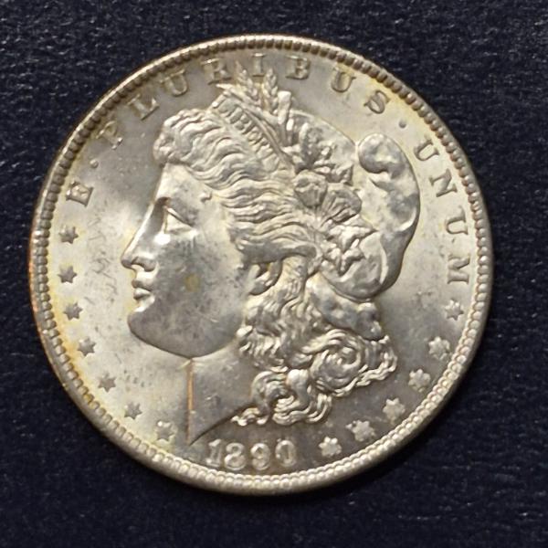 Superb MS Grade 1890 P Morgan Silver Dollar - Stunning Example - See Pics