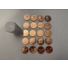 Image 4 : 20 - Incredible .999 Fine Copper 1 Troy Ounce Coins With Storage Tube - Mint Condition