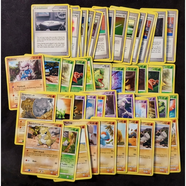Large Lot of Assorted Vintage Pokemon & Trainer Trading Cards ~ Many Sought After Names & Unique Art