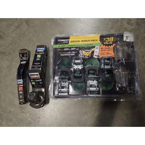 New Reese Hitch & Ratchet Strap Group