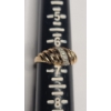Image 7 : Women's 10K Yellow Gold Diamond Croissant Cocktail Ring - Size 6.5 - Weight: 2.2g