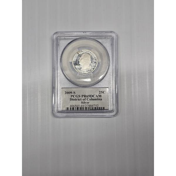 2009 - S District of Columbia Silver Quarter