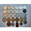 Image 1 : Assorted Coins Including: Susan B. Anthony, Sacagawea Dollars, Quarters, Foreign: FV U.S. : $25.25