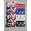 Image 1 : (4) 2001 State Quarter Collection Sets: Gold Edition/Platinum Edition/Philadelphia Mint/Denver Mint