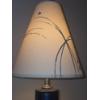 Image 7 : Awesome Blue Metal 28" Lamp, 14" Lantern, 18" White Lamp, & 19" Neat Gold Lamp