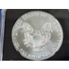 Image 7 : 2021 NGC MS 70 American Silver Eagle - 1oz Fine Silver - Heraldic Eagle T-1 - Mercanti Signed! 