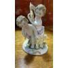 Image 5 : 2nd Grouping Of Vintage Porcelain Figurines In Old World Style - All In Perfect Condition.  See Pics