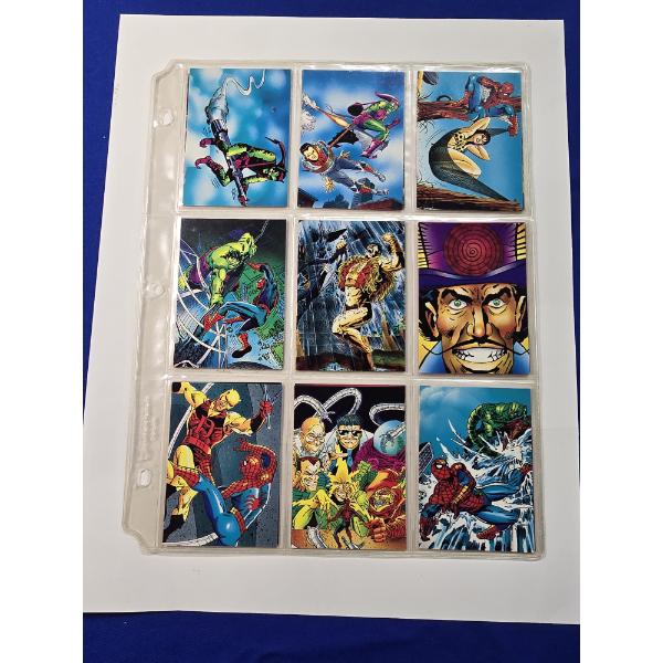 9 - 1992 Spider-Man II 30th Anniversary Marvel Trading Cards - All Mint Condition
