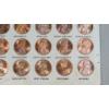 Image 9 : Collection Of (50) Lincoln Memorial Cents With US States Engraved In Educational Display - FV:$ 0.50