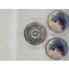 Image 2 : Lot of Three 2024 Scottsdale Mint One Troy Oz .9999 Silver Polar Bear Rounds