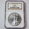 Image 1 : 1997 American Silver Eagle $1 - 1 oz .999 Fine Silver - Graded by NGC MS 69