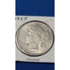 Image 2 : 1927 MS60 90% Silver Peace Dollar 